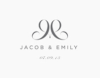 J&E Wedding Logo