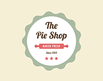The Pie Shop Identity Design