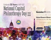 AFP National Capital Philanthropy Day Postcard