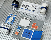 CUBIC3 VISUAL IDENTITY 三立方咖啡品牌视觉设计