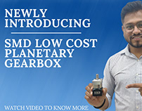 Low Cost Planetary gearbox | SMD Gearbox