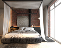 Kozin 2019, Private house. Master bedroom