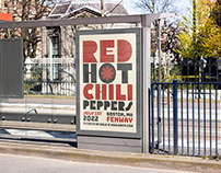Red Hot Chili Peppers Concert Promotion Campaign