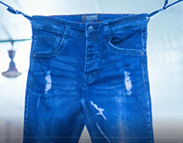 video of Denim jeans pant manufacturing process