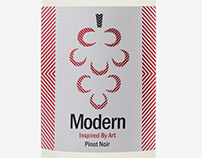 'Modern' Wine Bottle Design