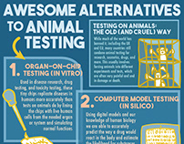 Animal Testing Infographic on Behance
