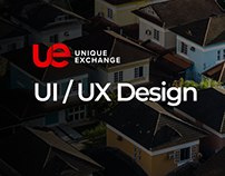 UI/UX Design for Unique Exchange Inc.