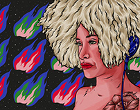 Illustrations for Bandcamp Weekly