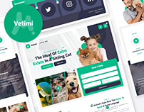 Vetimi - Veterinary Website Template