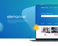 Eleman.net - Job Search Portal UI Design