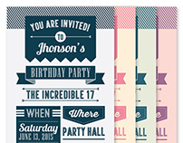 Birthday or Graduation Party Invitation