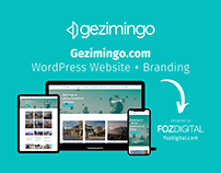 Gezimingo Travel WordPress Website and Branding