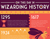 Wizarding History Infographic