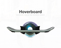 Hoverboard Landing Page Concept