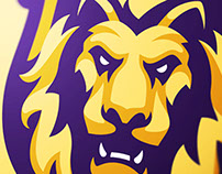 Royal Lion Mascot Logo