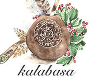 Watercolor logo | for KALABASA