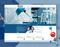 CSC Kimya Website Design