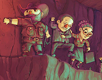 Adventure Game Illustration