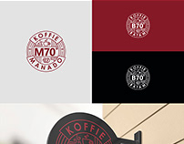 Koffie M70 & B70 - Logo & Product Packaging Design