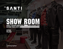 SANTI Diving showroom | whitegraphic