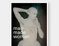 Cover for 'Man-made Woman'