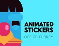 Office Turkey — Telegram Animated Stickers
