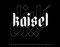Kaisel - Bilingual Display Typeface