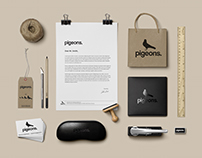 PIGEONS - LOGO DESIGN & BRAND IDENTITY