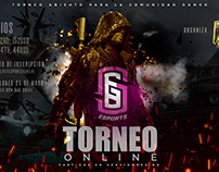 Poster Torneo Online PUBG Synergy Esports