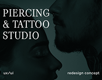 Piercing & Tattoo studio | Redesign