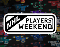 NHL Players Weekend Concept