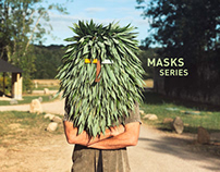 Masks series - art summer camp
