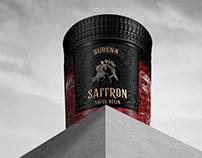 Surena Saffron Packaging Design