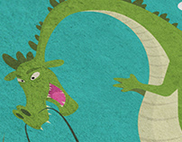 DRAGON - Children's illustration