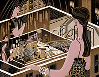 EXPERIENCE IN THE HOTEL Illustration
