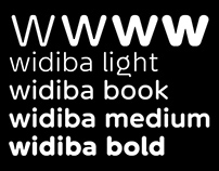 widiba / institutional font