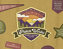 The Patch Works - Fabric Badge Maker