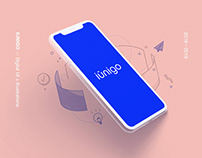 Iūnigo — All digital Insurer — UI + Illustrations