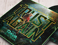 'Trust Again' Disney's Raya & The Last Dragon cover art