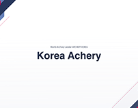 Korea Achery - Manager system design