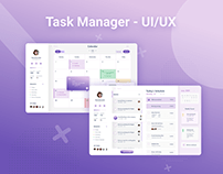 Task manager platform UX/UI