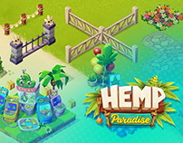 Hemp Paradise - Isometric Game Assets