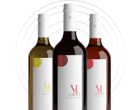 VI CANTO| Wine label design