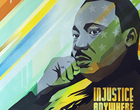 MCC MLK Painting and Poster