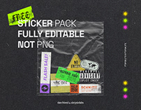 FREE Sticker Pack Editable