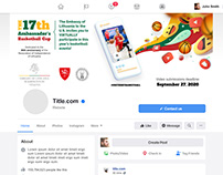 Lietuvos ambasados renginio atributika Facebook'ui