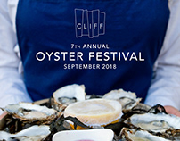 CLIFF Oyster Festival promotional materials.