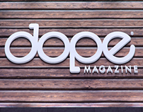 DOPE MAGAZINE Branding & Logo Design