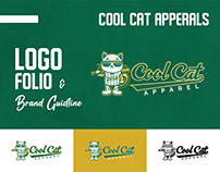 Brand Identity Design / Logo Folio - Cool Cat Apparel