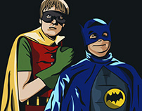 Del boy and Rodney Superheroes